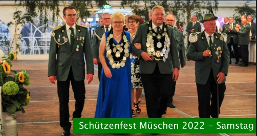 Schützenfest Müschen 2022 - Samstag