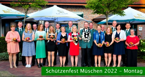 Schützenfest Müschen 2022 - Montag